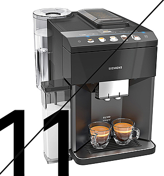 Kaffeezubereitung spielend leicht mit dem EQ500 von Siemens
