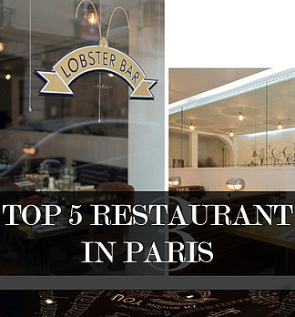 Top 5 Restaurants in Paris
