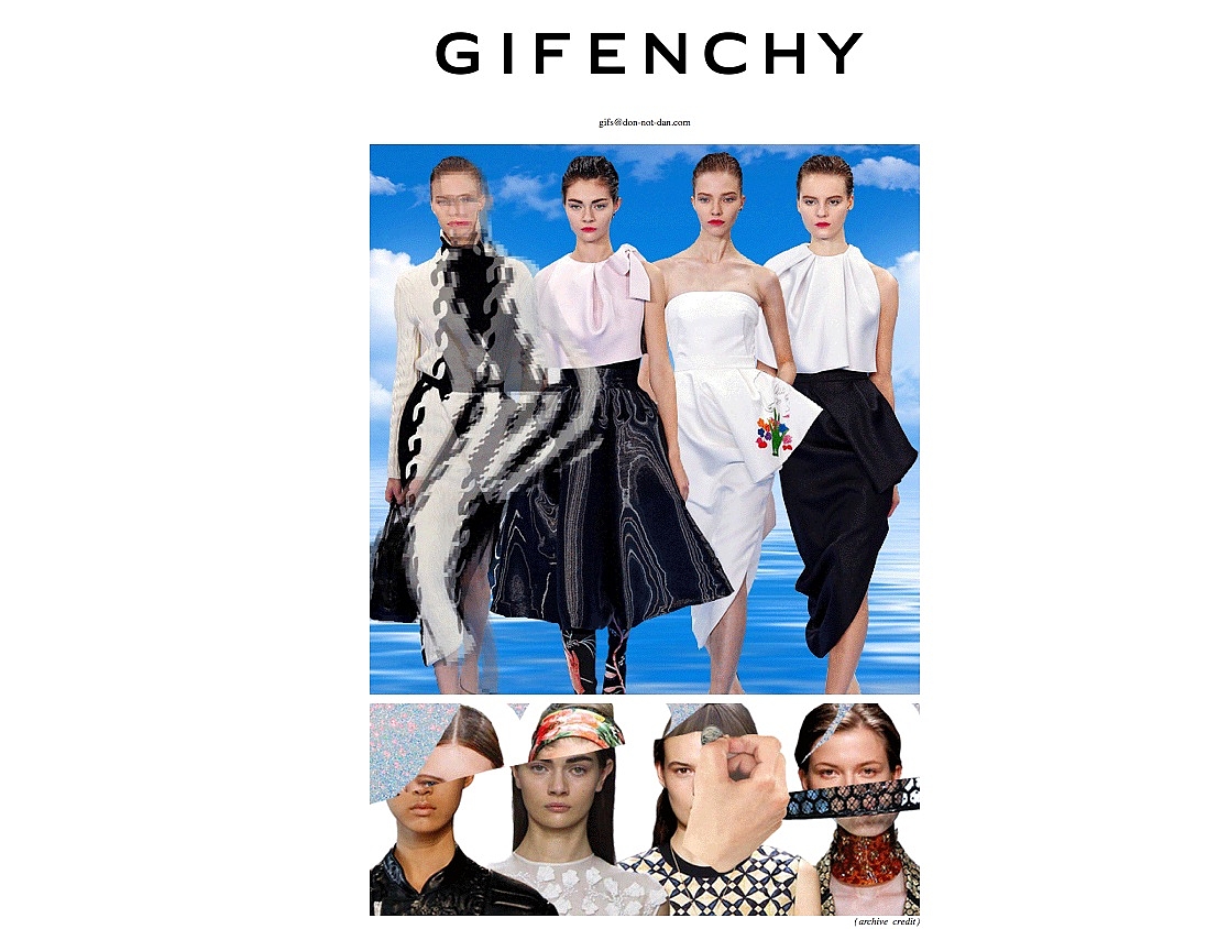 Unschlagbar originell: der Tumblr "Gifenchy"