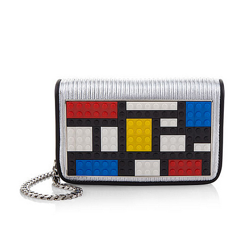 Micro Janis Mondrian Clutch Bag von Les Petits Joueurs