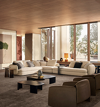 Eleganz und Komfort: Das Sofa Saint Germain von Poliform