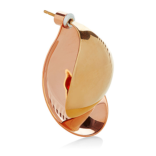 Gold Vermeil Petal Drop Earrings von Charlotte Chesnais