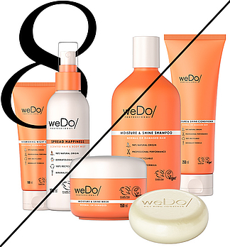 Gewinnset mit veganen Haarpflegeprodukten von weDo/ Professional
