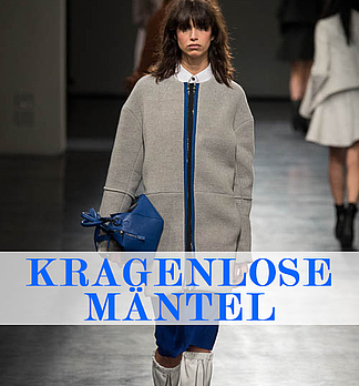 Kragenlose Mäntel - Fashion Trend H/W 2014/15