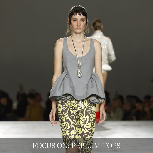 Focus on: Peplum-Tops